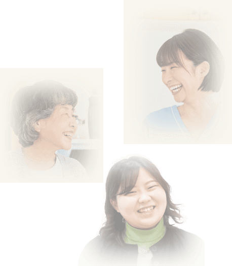 笑顔の人々